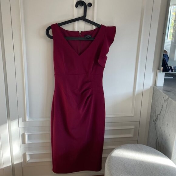 Burgundy Dress - Picture 1 of 3